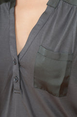 kersh v-neck jersey tee