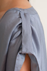 lumiere blouse with cinched waist