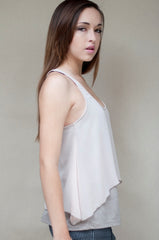 anama high-low racerback tank