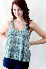 jack by bbd sleeveless print tank