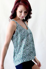 jack by bbd sleeveless print tank