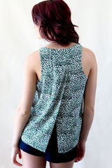 jack by bbd sleeveless print tank