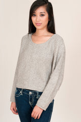 covet cropped boxy sweater