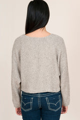 covet cropped boxy sweater