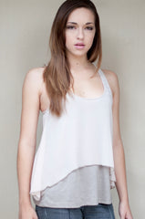 anama high-low racerback tank