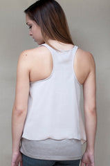 anama high-low racerback tank